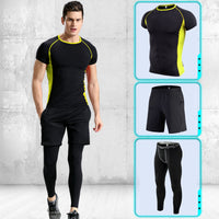 Men’s Performance Training Set Shirt & Compression Tights